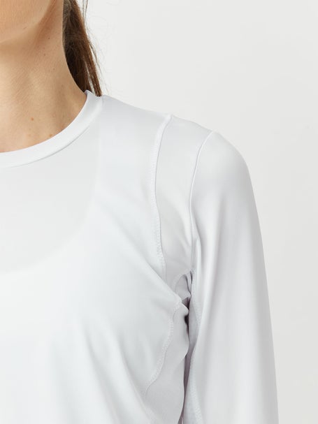 Grand Slam Womens Essential Long Sleeve - White