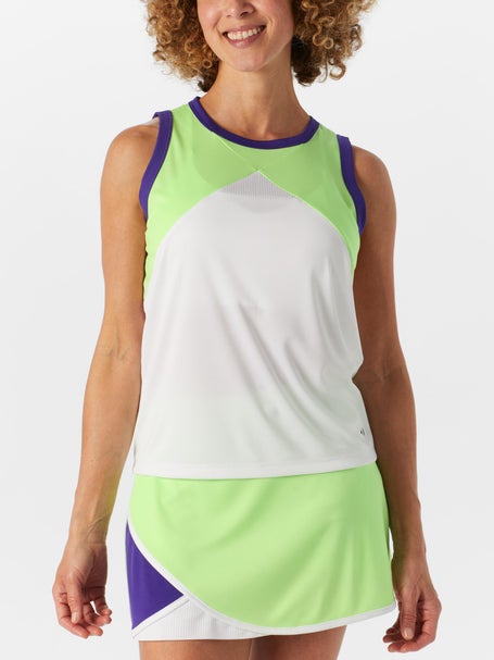 Grand Slam Womens Summer Mesh Insert Tank