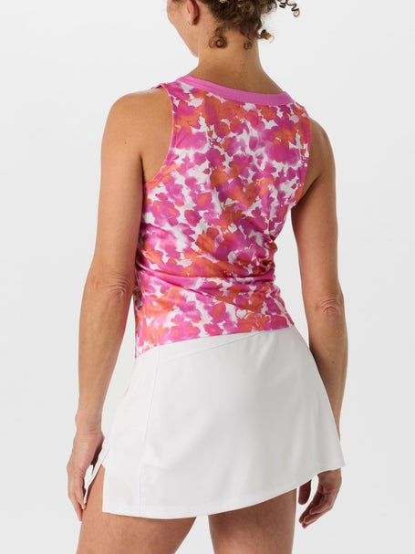 Grand Slam Womens Spring Square Neck Print Tank