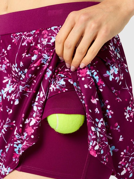 Grand Slam Womens Winter Double Wrap Flounce Skirt