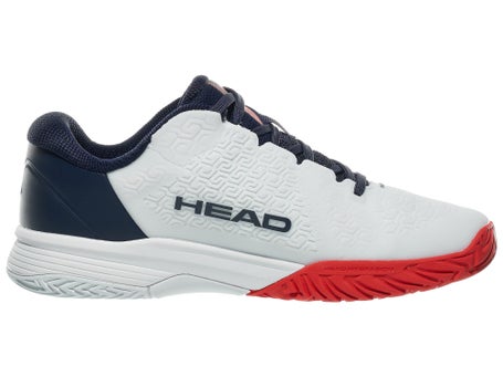 Head Revolt Pro 5.0 White/Navy Junior Shoes