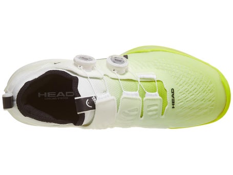 Head Endure Pro BOA White/Yellow Mens Shoes