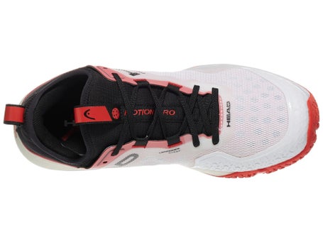 Head Motion Pro Mens Pickleball Shoes White/Red