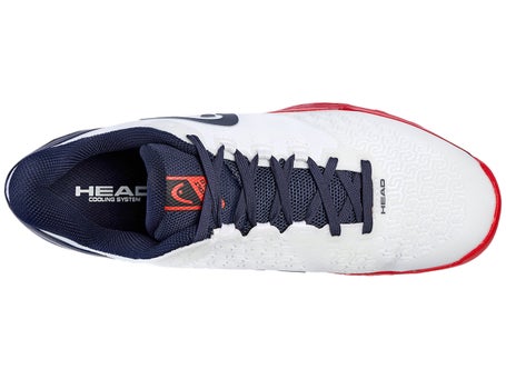 Head Revolt Pro 5.0 White/Navy Mens Shoes