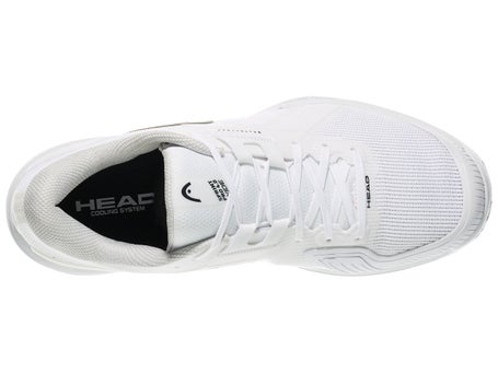 Head Sprint Pro 4.0 Wide White/Dark Grey Mens Shoes