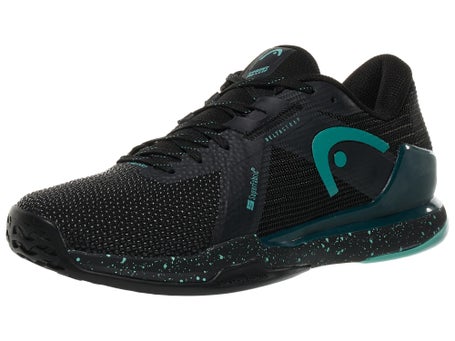 Head Sprint Pro 4.0 SF Black/Teal Mens Shoes