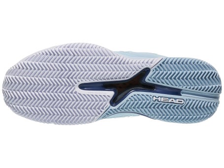 Head Revolt Pro 5.0 Clay Light Blue Womens Shoes