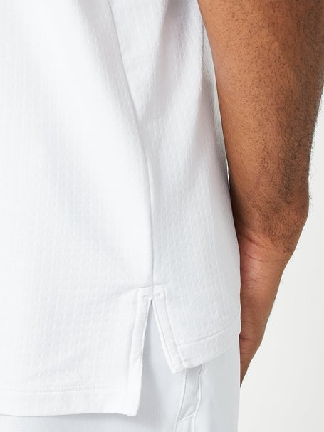 IBKUL Mens Solid Polo - White