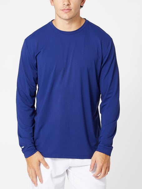 IBKUL Mens Long Sleeve Top - Ink