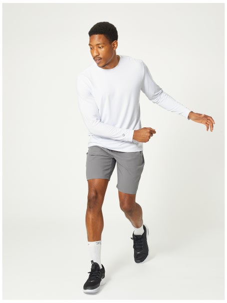 IBKUL Mens Long Sleeve Top - White