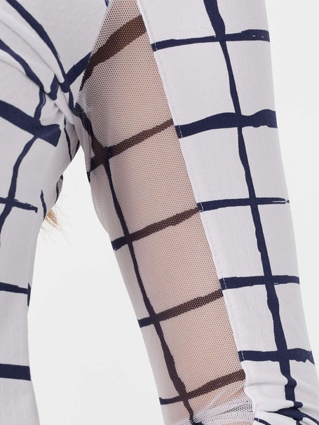 IBKUL Womens Cordova Long Sleeve Mock - Navy