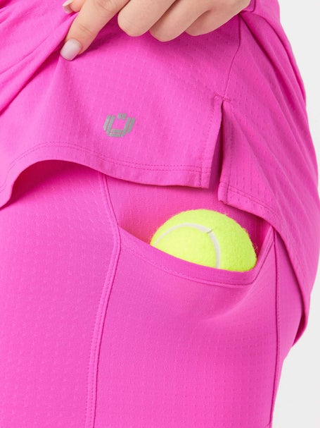 IBKUL Womens Collared Tennis Dress - Pink