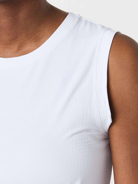 IBKUL Womens Essential Muscle Tank - White