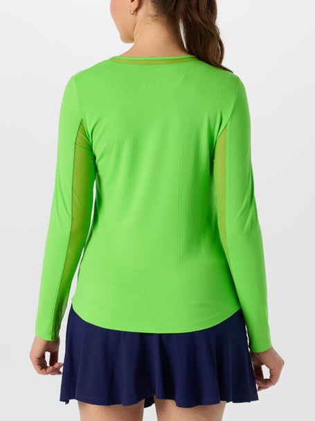 IBKUL Womens Long Sleeve Top - Lime