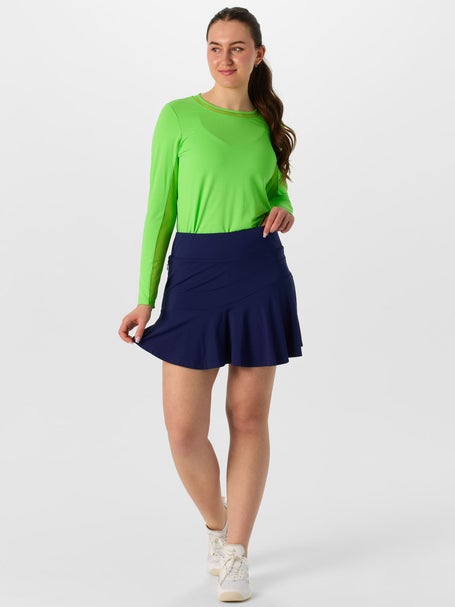 IBKUL Womens Long Sleeve Top - Lime
