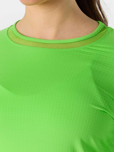 IBKUL Womens Long Sleeve Top - Lime