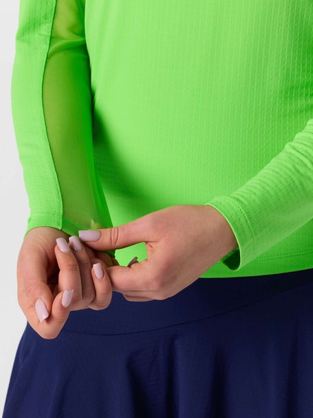 IBKUL Womens Long Sleeve Top - Lime