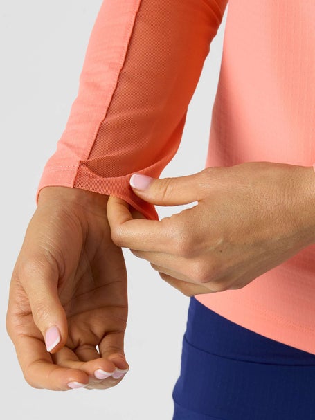 IBKUL Womens Long Sleeve Top - Peach