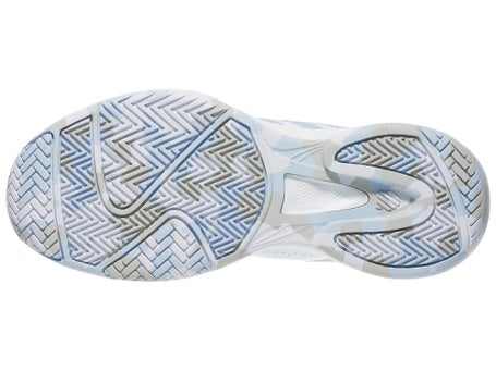 KSwiss Court Express 2 White/Ballad Blue Junior Shoes