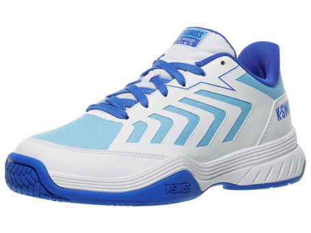 KSwiss Ultrashot Team 2 White/Blue Junior Shoes
