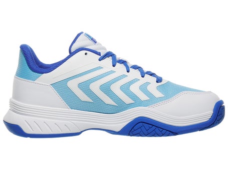 KSwiss Ultrashot Team 2 White/Blue Junior Shoes