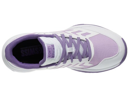 KSwiss Ultrashot Team 2 White/Purple Junior Shoes