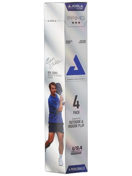 JOOLA Primo 3-Star Outdoor Pickleballs - Yellow 
