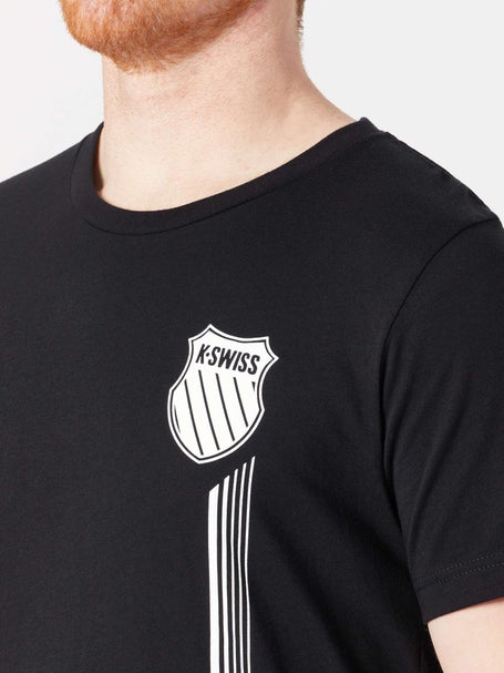 KSwiss Mens Core Legacy Stripe T-Shirt
