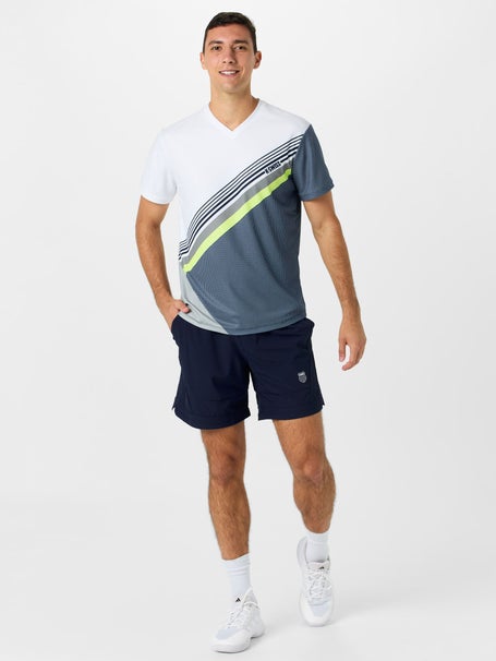 KSwiss Mens Peacoat Influx V-Neck Top