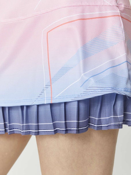 KSwiss Womens Summer 12 Pleat Print Skirt