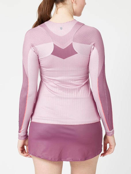 KSwiss Womens Autumn Pleat Long Sleeve Top