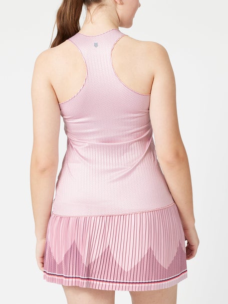 KSwiss Womens Autumn Pleated V-Neck Tank