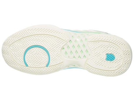 KSwiss Express Light Wide Woms Pickle Shoe Wh/Green