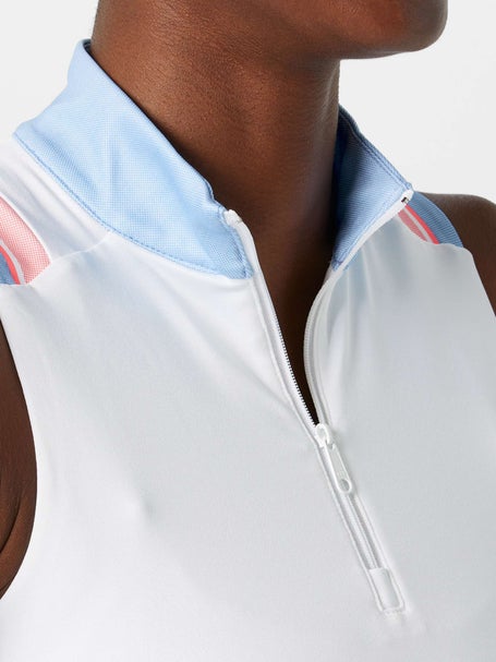 KSwiss Womens Fall Crop Zip Tank