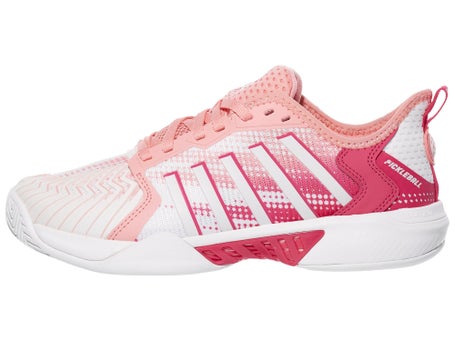 KSwiss Pickleball Supreme Womens Shoes Wh/Raspberry