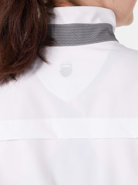 KSwiss Womens Summer Crop 1/4 Zip LS