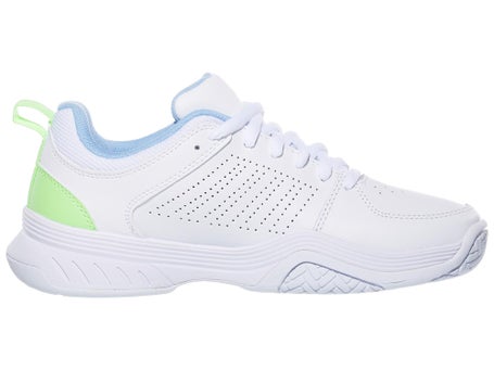 KSwiss Court Express 2 White/Blue/Green Womens Shoes