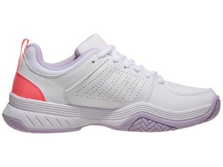 KSwiss Court Express 2 White/Orchid Womens Shoes