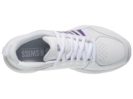 KSwiss Court Express 2 White/Purple Womens Shoes