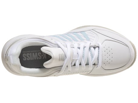 KSwiss Court Express 2 White/Ballard Blue Womens Shoes