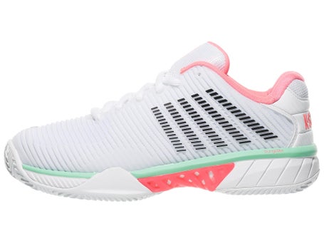 KSwiss Hypercourt Express 2 Clay Wh/Pink Womens Shoes