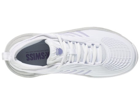 KSwiss Hypercourt Supreme 2 Clay Wh/Pur Womens Shoes