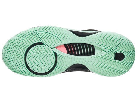 KSwiss Hypercourt Supreme 2 Black/Mint Womens Shoes
