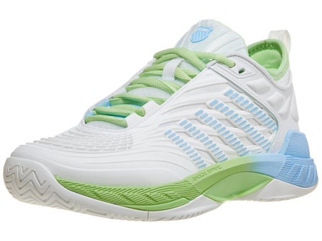 KSwiss Hypercourt Supreme 2 Wh/Blue/Green Womens Shoes
