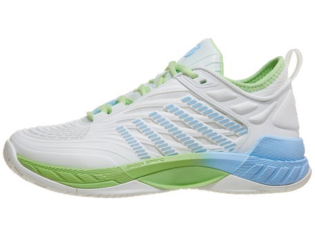 KSwiss Hypercourt Supreme 2 Wh/Blue/Green Womens Shoes