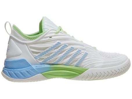 KSwiss Hypercourt Supreme 2 Wh/Blue/Green Womens Shoes