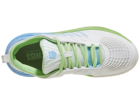 KSwiss Hypercourt Supreme 2 Wh/Blue/Green Womens Shoes