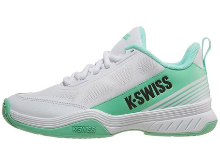 KSwiss Speedex 2 White/Mint/Black Womens Shoes