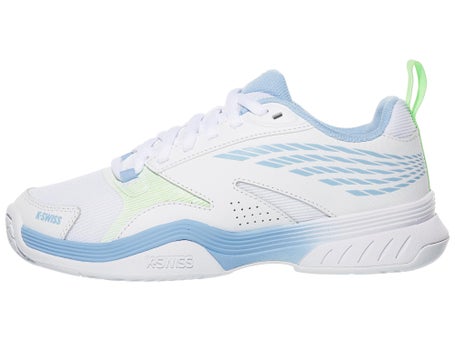 KSwiss Speedex White/Blue/Green Womens Shoes