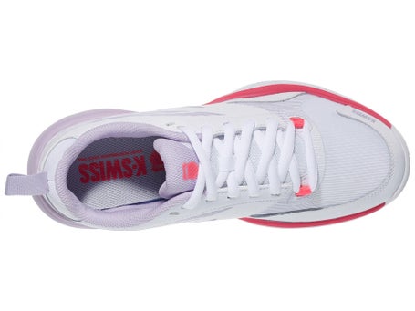 KSwiss Speedex White/Orchid/Blaze Womens Shoes